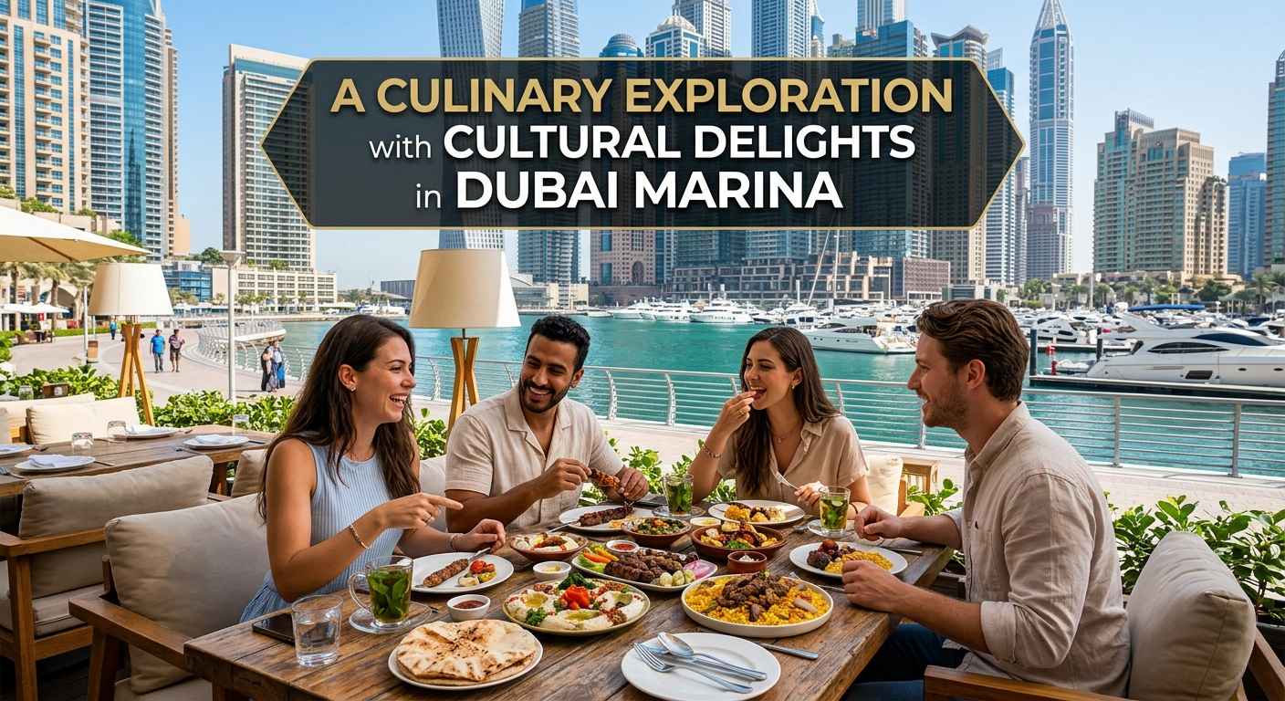 A Culinary Exploration with Cultural Delights in Dubai Marina: