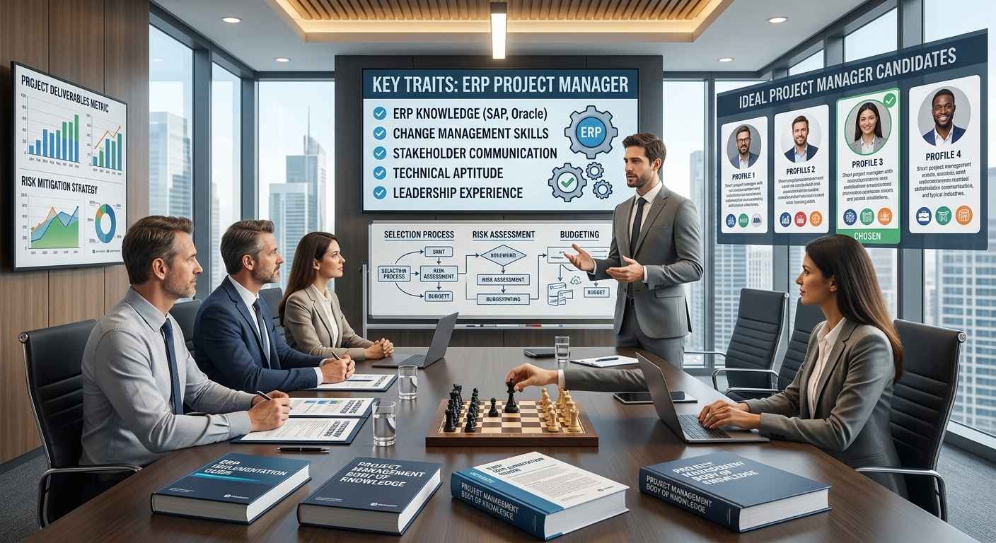 How to Choose the Right ERP Project Manager for Your Business
